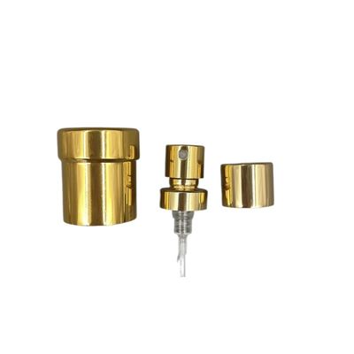 Altın Kapaklı Küçük 15/400 Parfüm Sıkma Pompası Sprey 0.09ML SS316