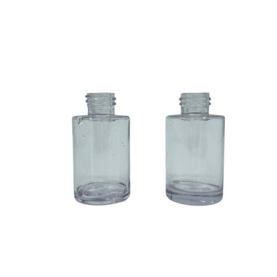 Lüks Temizle PETG Kozmetik Şişe Taşınabilir 30ml High End Marka İçin Sızdırmaz