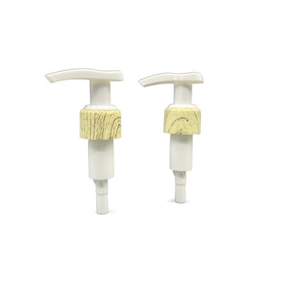 2CC Dispenser losyon pompası dışında yay ahşap desen kapatma XY02-6