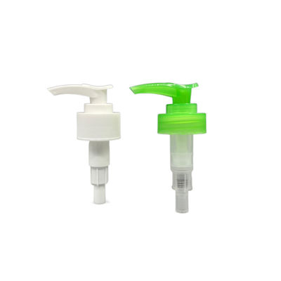 Yeşil Plastik Sabun Losyon Dispenseri Pompası 1.9ml/T Şeffaf 304H Yay 24/410 28/410