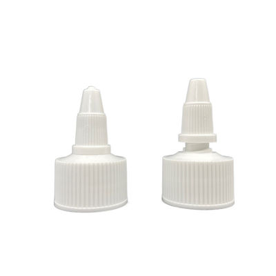 Bağımsız Plastik Beyaz Vidalı Kapaklar Spire Sızdırmazlık Halkasını Kapaklar 28/410 24/410