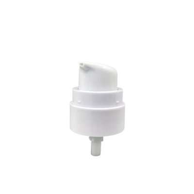 0.25ML/T Krem Pompa Dispenseri 24/400 Beyaz AS Şeffaf Kapaklı SS316 Yay Dışı