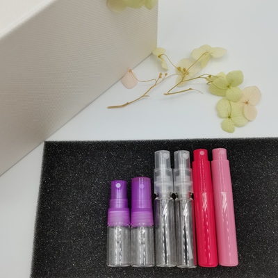 Cam Şişe 2ml Mini Versiyon Parfüm Şişesi PP Püskürtme Şişesi