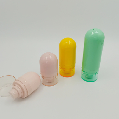 Havasız Sprey Şişesi Ters Şişe Sevimli Macaron Renkli 15ml 30ml 50ml Cilt Bakımı İçin Havasız Şişe