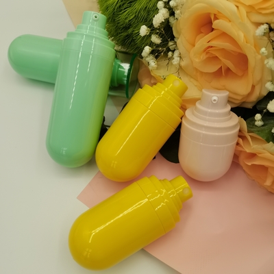 Havasız Sprey Şişesi Ters Şişe Sevimli Macaron Renkli 15ml 30ml 50ml Cilt Bakımı İçin Havasız Şişe