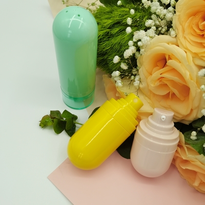 Havasız Sprey Şişesi Ters Şişe Sevimli Macaron Renkli 15ml 30ml 50ml Cilt Bakımı İçin Havasız Şişe