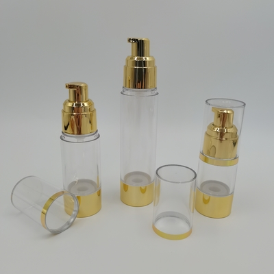 15ml, 30ml, 50ml, 80ml, 100ml, 120ml Losyon Aktüatör veya Sprey Aktüatör Havasız Şişeler