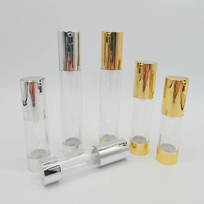 Kozmetik Ambalaj için Sıcak Satış 15ml 20ml 30ml İnce Tasarım Havasız Pompa Şişesi