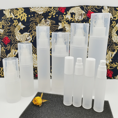 Yeni Tamamen Plastik Kozmetik Şişe Seti Buzlu Şişe 5ml 10ml 15ml 30ml 50ml 80ml 100ml 120ml Cilt Bakımı İçin Ambalaj