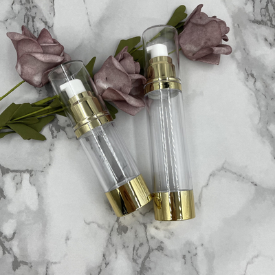15ml, 30ml, 50ml Cilt Bakım Paketleme Havasız Pompalı Şişe