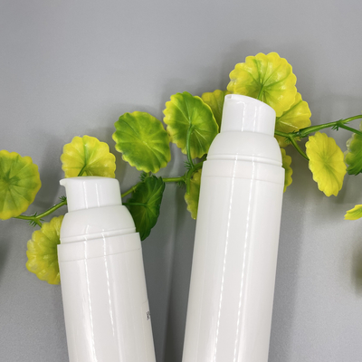 30ml 50ml 75ml 100ml PP Cilt Bakım Kabı için Havasız Şişeye Geçmeli