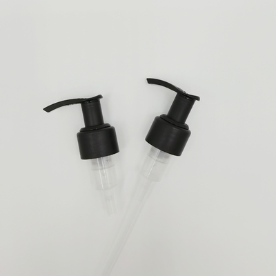 Matt Finish PP Plastik Losyon Pompası Siyah Renk 24/410