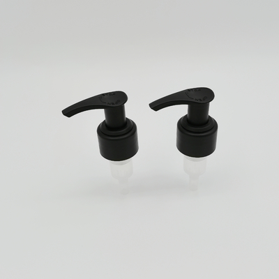 Matt Finish PP Plastik Losyon Pompası Siyah Renk 24/410