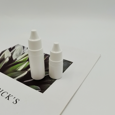 5ml 10ml PE Plastik Sıvı Göz Damlalık Şişesi, Sabotaj Korumalı Kapaklı ve Uçlu