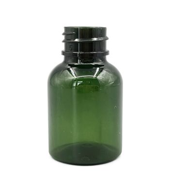 30ml Amber Damlalıklı Şişe Boston PET 50ml Yuvarlak Omuz İpek Tarama