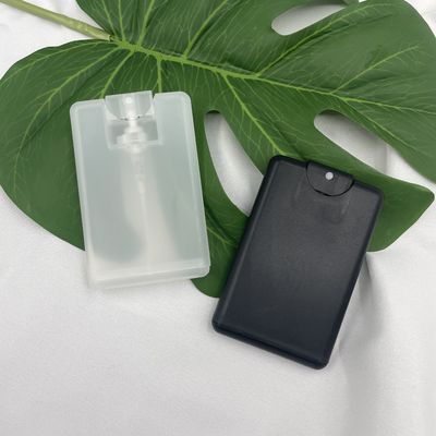 20ml Boş Plastik Sprey Şişesi PP Kredi Kartı Püskürtücü 0.06ML/T Özel Renk