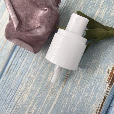 Kozmetik İnce Mist Püskürtme Pompası 20/410 Çift Duvar 0.16ML MS Cap 304H Yay