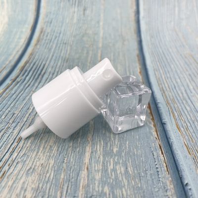 Kozmetik İnce Mist Püskürtme Pompası 20/410 Çift Duvar 0.16ML MS Cap 304H Yay