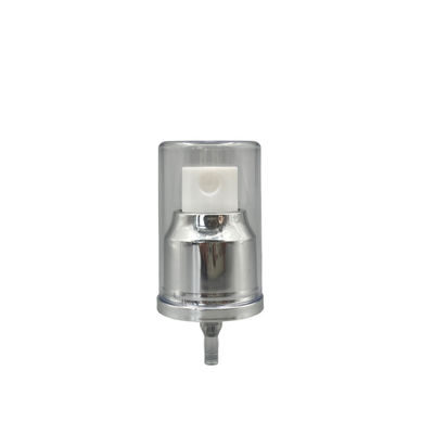 0.12ML Parfüm İnce Mist Püskürtücü 20/410 Çift Duvar Gümüş Metalize Kapak
