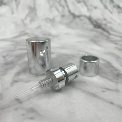 Doldurulabilir Parfüm Pompası Püskürtücü 15/400 0.07ML 0.09ML Dozaj Gümüş Yakalı
