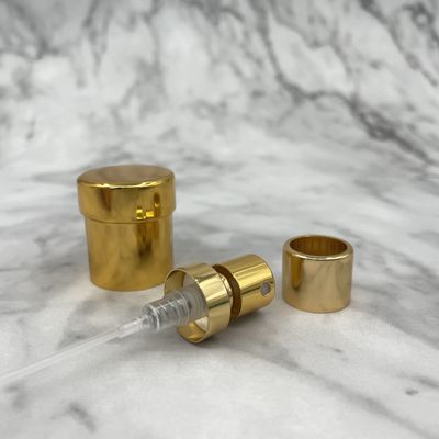 Altın Kapaklı Küçük 15/400 Parfüm Sıkma Pompası Sprey 0.09ML SS316