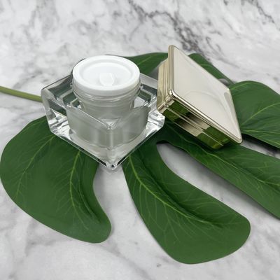 Yeşim Yüzey Plastik Krem Kavanoz 30g 50g Kozmetik İçin Metalize Konteynerler