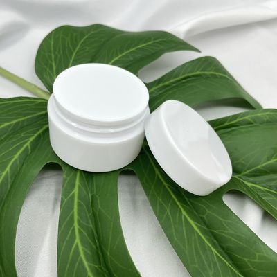 Seyahat Seti Plastik Kozmetik Kavanozları Metalize Boş Yüz Kremi Kapları 15g Özel Renk