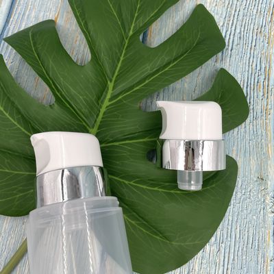 Losyon 200ml 250ml Havasız Pompa Şişe Yuvarlak Şekil Büyük Kapasiteli Ofset Baskı