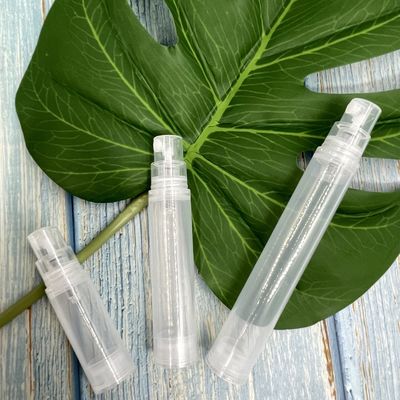 Havasız Küçük Sprey Pompa Şişesi 10ml 15ml Plastik Özel Renk