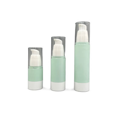 Fondöten İçin Kapaklı Boş Metalize Yüzey Olarak 80ml 120ml Clear Airless Pompa Şişeleri