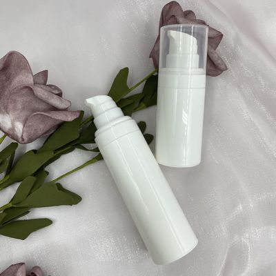 Havasız Pompa Şişesinde Yuvarlak Geçmeli İpek Eleme Krem 50ml
