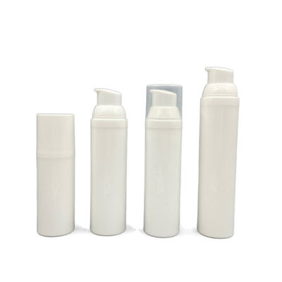 30ml 50ml 75ml 100ml PP Cilt Bakım Kabı için Havasız Şişeye Geçmeli
