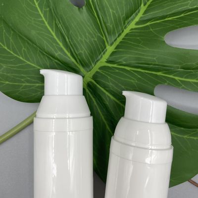 30ml 50ml 75ml 100ml PP Cilt Bakım Kabı için Havasız Şişeye Geçmeli
