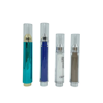 PETG/ABS/PP Kozmetik Şırınga Şekli 10ml 15ml Havasız Şişe