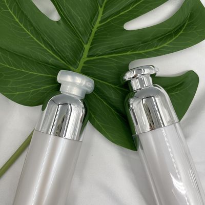 Lüks Kozmetik Pompa Şişesi Çift Duvar 15ml ABS Klipsli Küçük Konteynerler