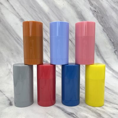 Twist Boş Çubuk Deodorant Kapları 50g 90g Sıcak Damgalama Cilt Dostu