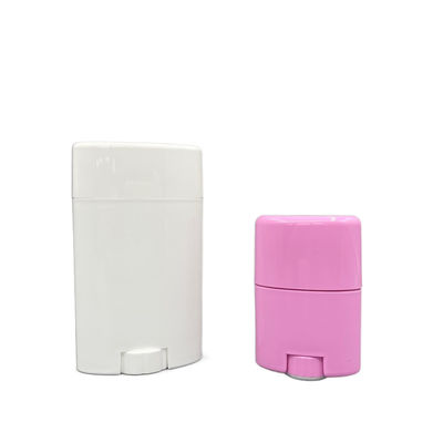 Deodorant Şişelerinde Oval Boş Boş Rulo Twist Up PP 15g 40g kokusuz
