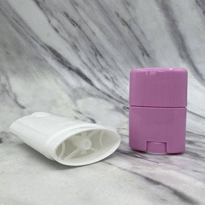 Deodorant Şişelerinde Oval Boş Boş Rulo Twist Up PP 15g 40g kokusuz