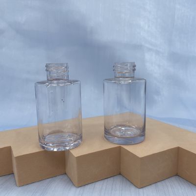 Lüks Temizle PETG Kozmetik Şişe Taşınabilir 30ml High End Marka İçin Sızdırmaz