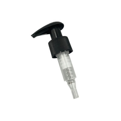 Siyah Losyon Dispenser Pompalı Sabun 1.2CC Pürüzsüz / Nervürlü Kapatma 28/400 28/415