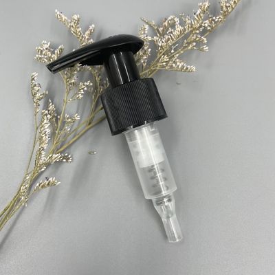 Siyah Losyon Dispenser Pompalı Sabun 1.2CC Pürüzsüz / Nervürlü Kapatma 28/400 28/415