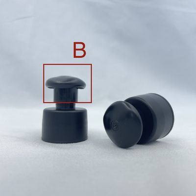 Altın Pull Up Şişe Kapakları Üst 24/410 Kaplamalı Özel Renkli 2 Aktüatör