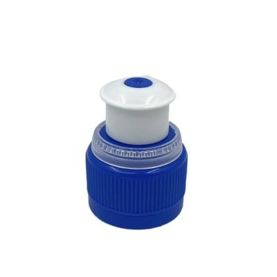 Su geçirmez Plastik Disk Üst Flip Cap 28/410 Dış Müdahale Kanıtı Push Pull Şişe Üstleri