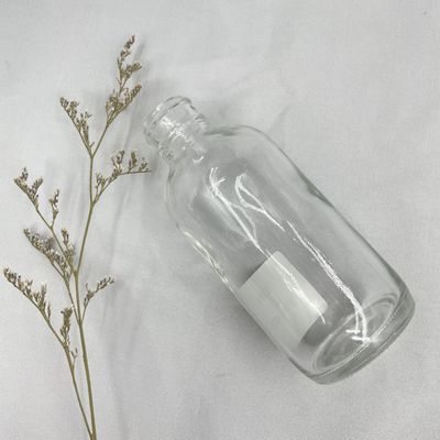 120ml Yuvarlak Cam Kozmetik Şişeler Kişisel Bakım İçin Özel Renk