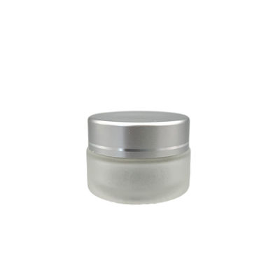 Yuvarlak 20g Özel Cam Kozmetik Kavanozları Ambalaj Çapı 4.7cm Yükseklik 3.2cm
