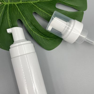 PE Conta Köpüren Sabun Pompaları El Dezenfektanı 43mm Kapatma 0.68ml Şeffaf Kapak