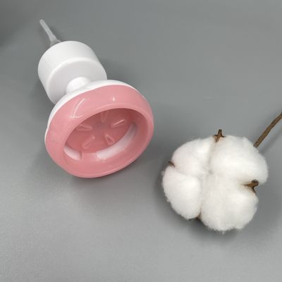 43mm Kapanış Çiçek Şekli Köpük Pompası 5 Petal PP Şampuan Sabunu 0.68ml Dozaj