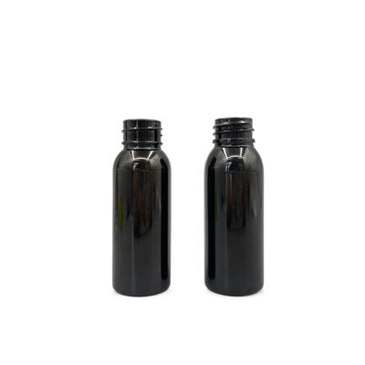 Yuvarlak PET Pompa Şişesi 30ml 1.06OZ Boyun 20mm Çap 28mm Yükseklik 80mm