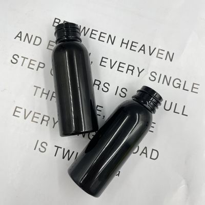 Yuvarlak PET Pompa Şişesi 30ml 1.06OZ Boyun 20mm Çap 28mm Yükseklik 80mm