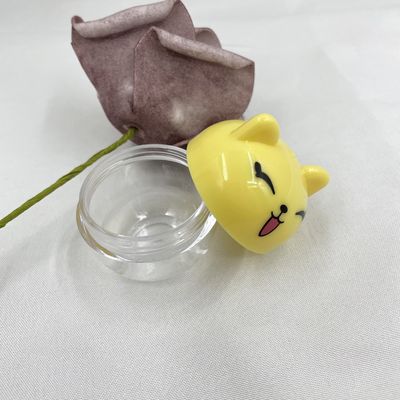 Bebek Kremi 5g Mini Plastik Küçük Seyahat Kavanozu PS Karikatür Tasarımı
